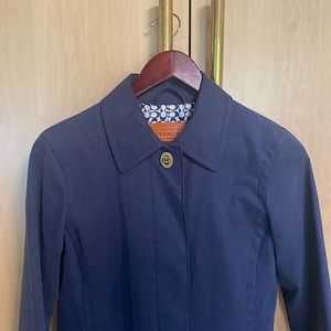 Vintage Coach mackintosh. Navy blue